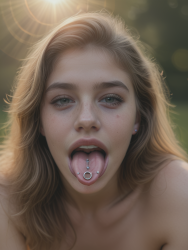 60334-Piercing sur la langue