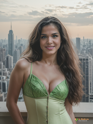 77263-Sexy au balcon