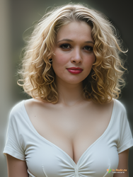 76303-Belle en robe de soirée
