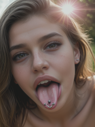 60322-Piercing sur la langue