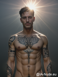 60690-Male tatoué
