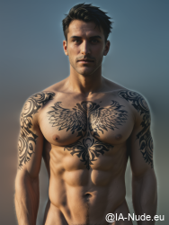 60696-Male tatoué