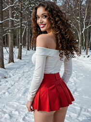 57828-Rouge désir sur neige glacée