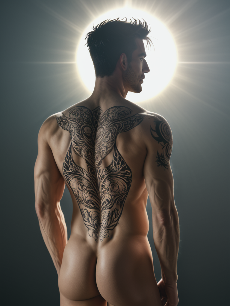 photo - Male tatoué