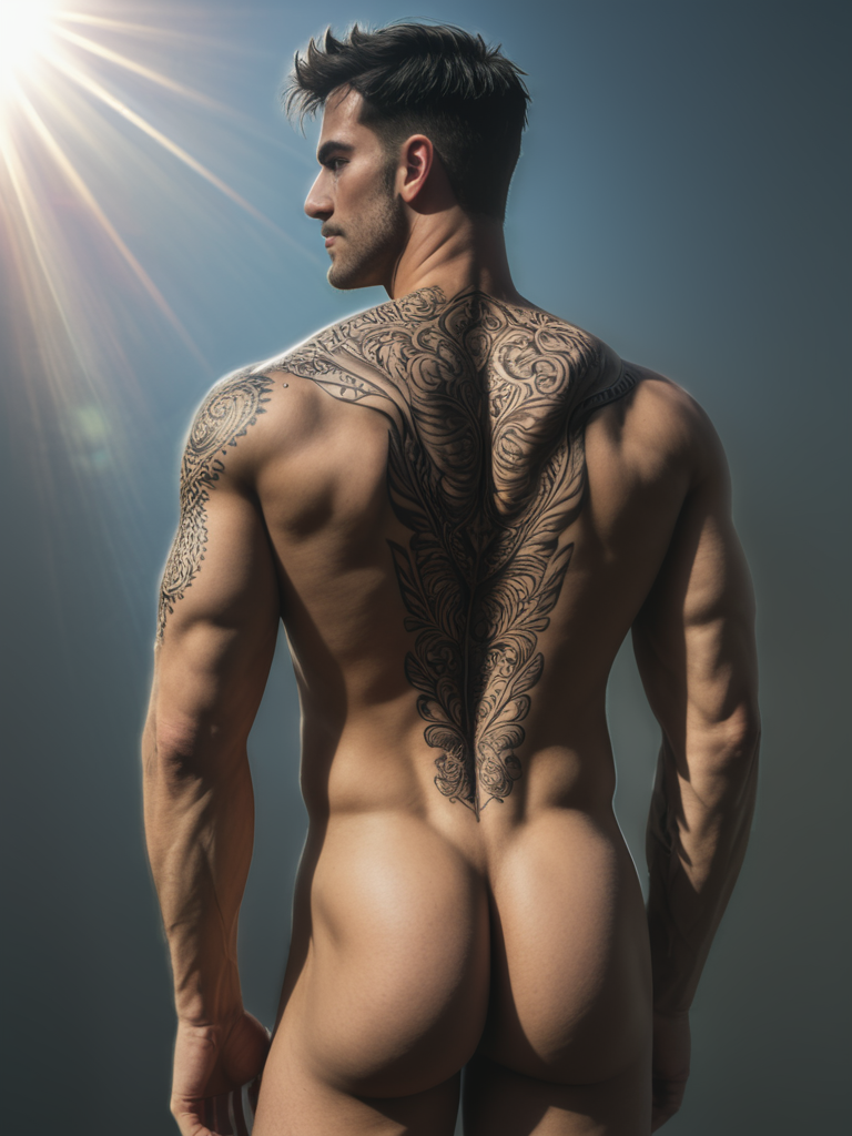 photo - Male tatoué