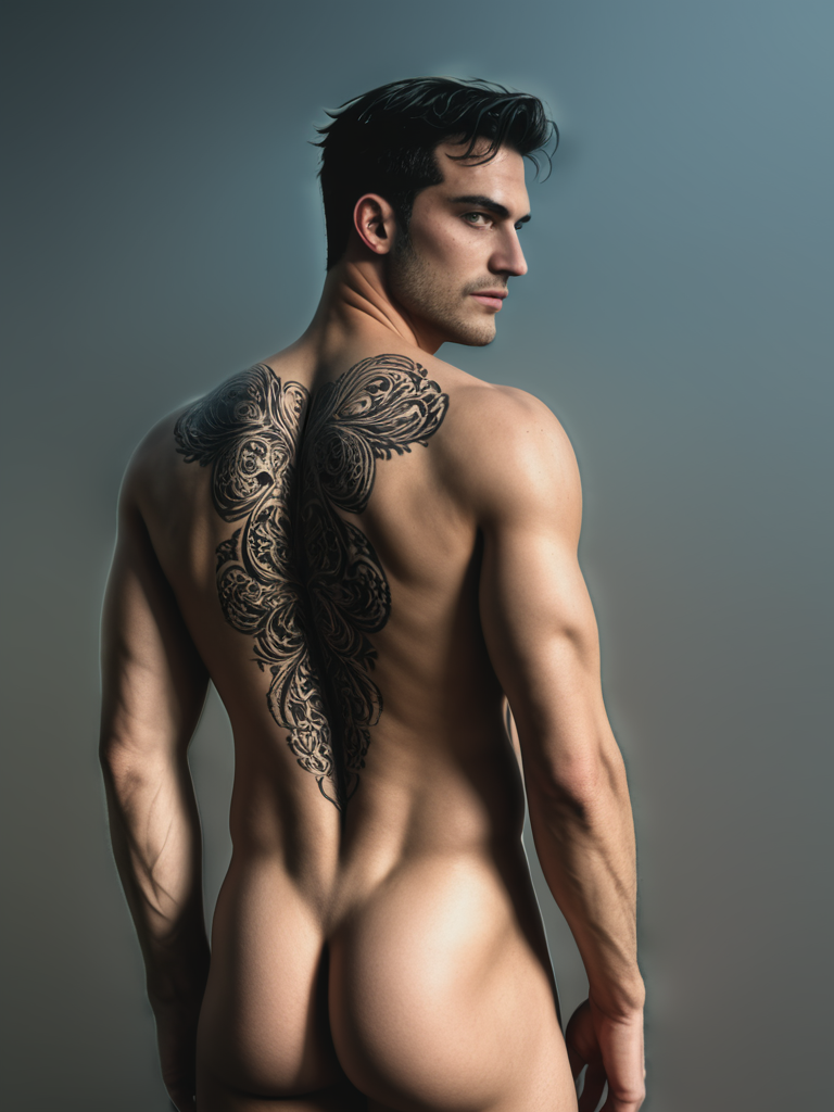 photo - Male tatoué