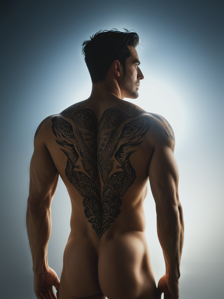 photo - Male tatoué