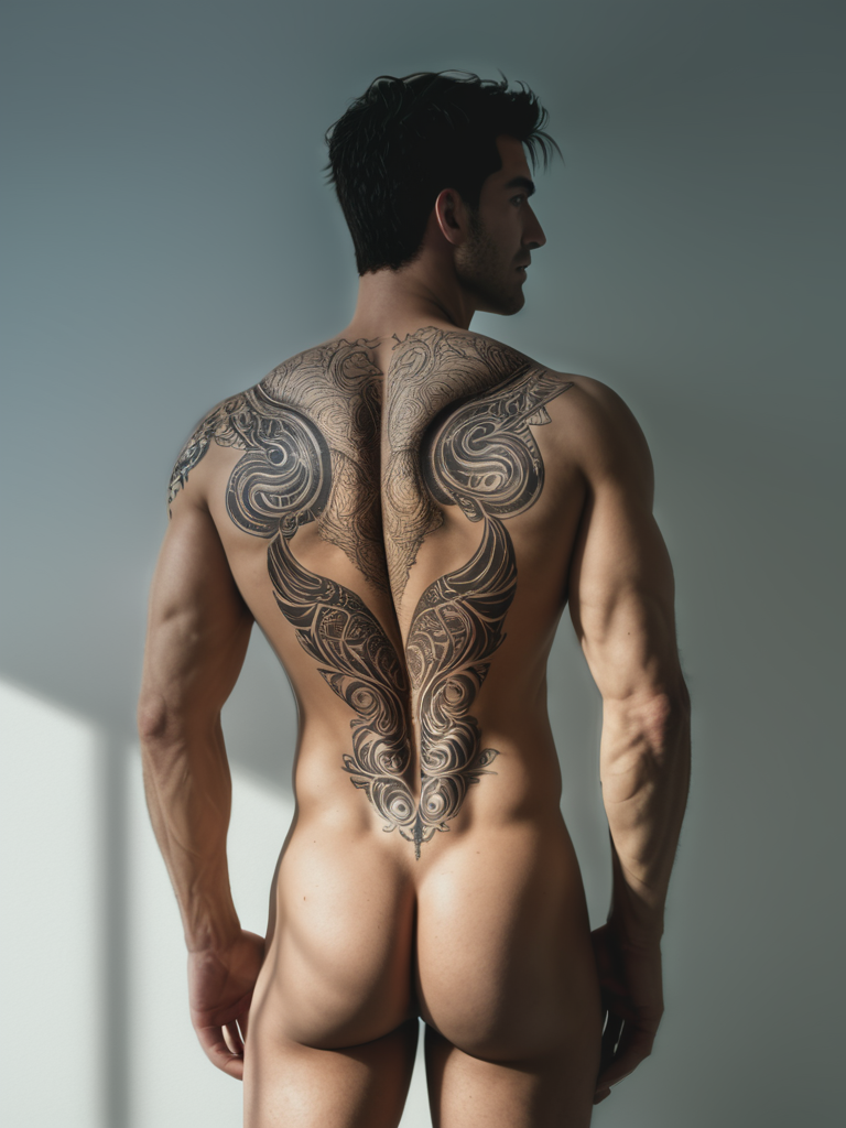 photo - Male tatoué