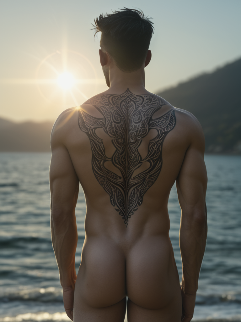 photo - Male tatoué