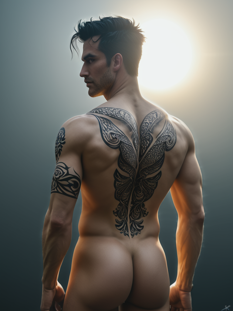 photo - Male tatoué